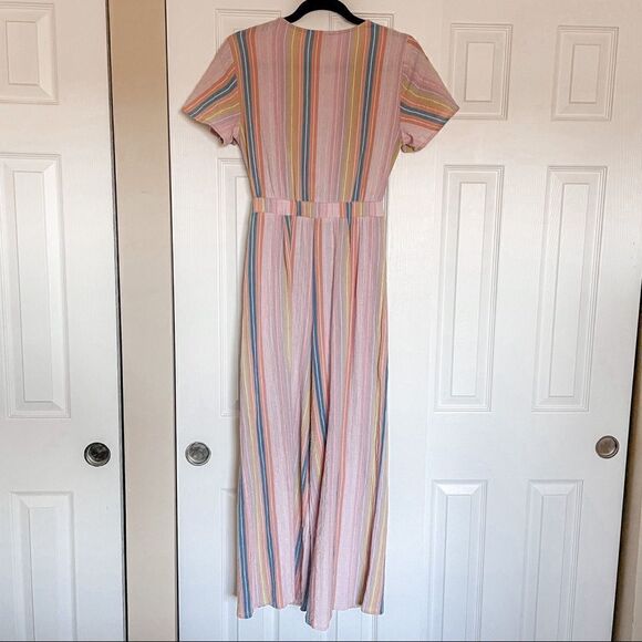 Show Me Your Mumu Val Jumpsuit Striped M - Picture 5 of 9